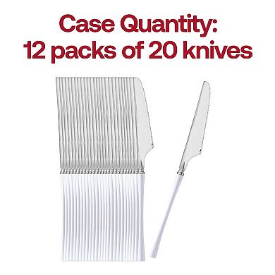 Moderno Prestige High-Capacity Disposable Cutlery 480 pcs