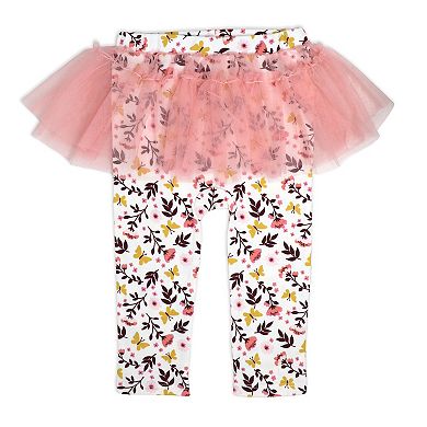 Baby Girls 3 Piece Butterfly Tulle Leggings Set