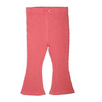 Baby Girls 3 Piece Eyelet Floral Pants Set