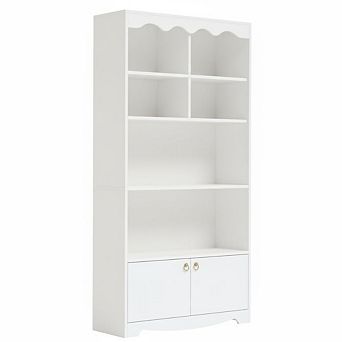 5 tier Bookcase, 63 Inch Tall Bookshelf