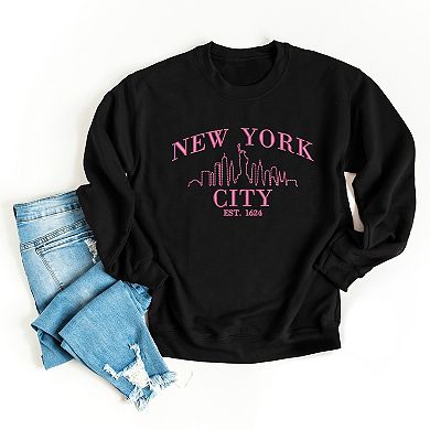Embroidered New York City Sweatshirt