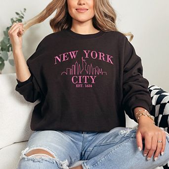 Embroidered New York City Sweatshirt