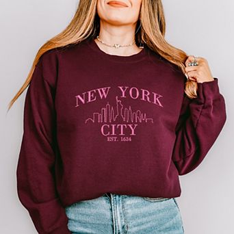 Embroidered New York City Sweatshirt