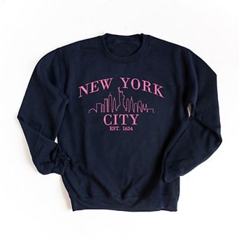 Embroidered New York City Sweatshirt