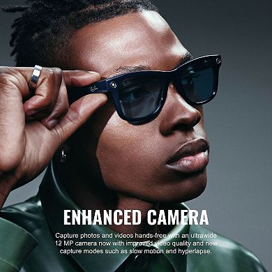 Ray-Ban Meta RW4012 Wayfarer L (Gen 2) Square AI Sunglasses