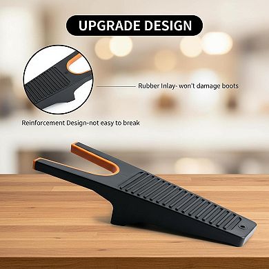 Boot Jack Remover for Cowboy Rubber Work Boots Heavy Duty Plastic Waterproof Wide U Shape