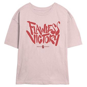 Juniors' Mortal Kombat 2 Movie Flawless Victory Skimmer Graphic Tee