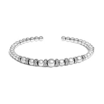 Haus of Brilliance Sterling Silver 1/4 Carat T.W. Diamond Cuff Bracelet