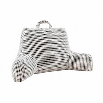 Reading Pillow with Top Handle Soft Ergonomic Support Washable Cover Adjustable Firmness for Bed