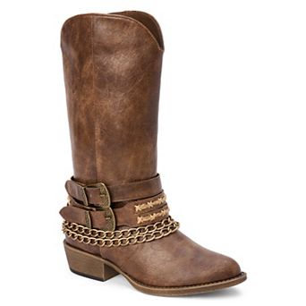 Coconuts by Matisse Billy Women's Ankle Boots with Chain Detail