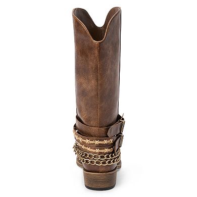 Coconuts by Matisse Billy Women's Ankle Boots with Chain Detail