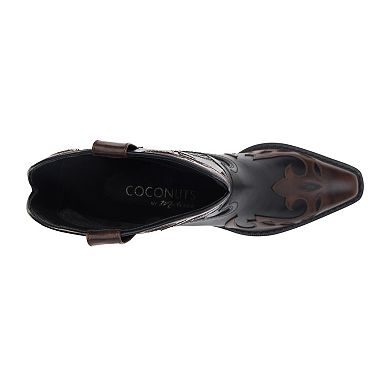 Coconuts by Matisse Wylie Women's Leather Western Boots