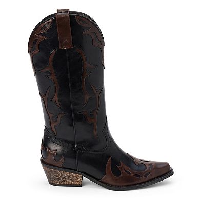 Coconuts by Matisse Wylie Women's Leather Western Boots