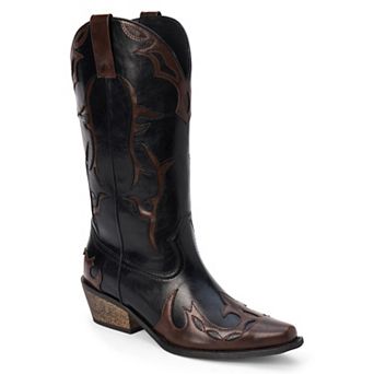 Coconuts by Matisse Wylie Women's Leather Western Boots