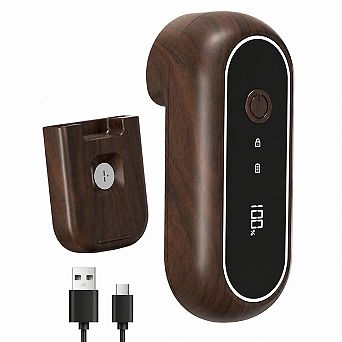 Turbo Rechargeable Can Opener Auto Stop Smooth Edge Wall Mountable USB Charging Hands Free