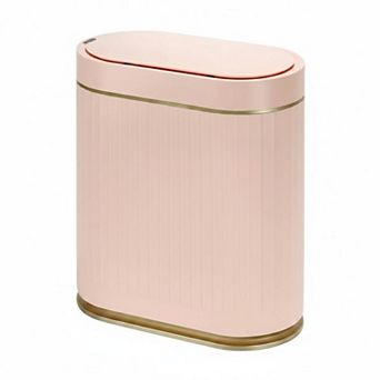 2 Gallon Automatic Motion Sensor Trash Can IPX5 Waterproof Slim Plastic for Bathroom Bedroom Office