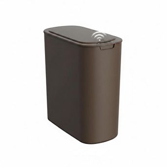 Automatic Motion Sensor Trash Can Slim Touchless Infrared Sensing Countdown Light Sealing Fix Ring