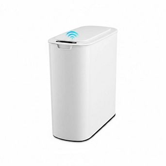 Automatic Motion Sensor Trash Can Slim Touchless Infrared Sensing Countdown Light Sealing Fix Ring