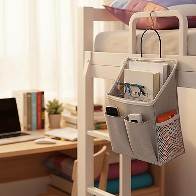 4pcs Wall Hanging Storage Organizer Bags With Pockets Multi-Scene Use