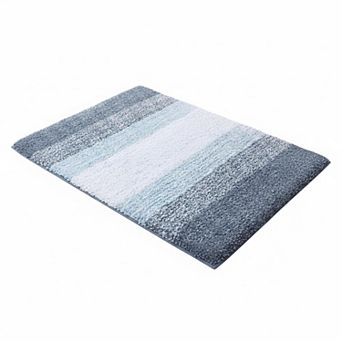 Bathroom Rug Mat Extra Soft Absorbent Microfiber Non-slip Plush Shaggy Carpet Machine Wash Dry