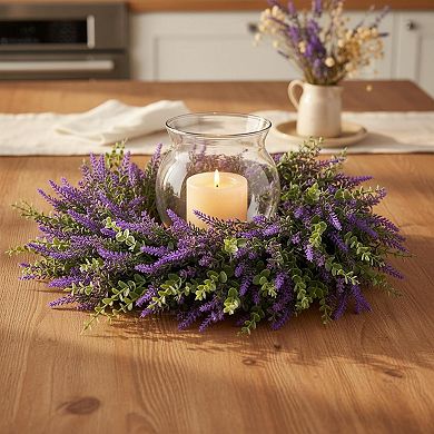 26 Large Eucalyptus Lavender Wreath All Seasons Front Door Farmhouse Wall Decor