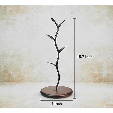 Mug Tree Stand Countertop Coffee Tea Cup Organizer Bronze