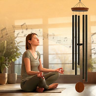 60" Extra Large Wind Chimes for Outside Deep Tone Outdoor Big Huge Long Windchimes