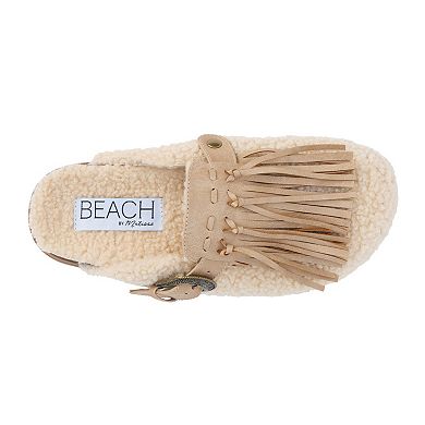 BEACH by Matisse Sundown Mule Women's Slip-On Fringe Slipper