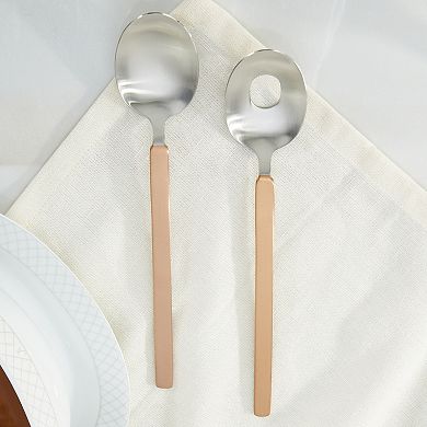 BergHOFF 2-Piece Stainless Steel Salad Serving Utensils Duo Set