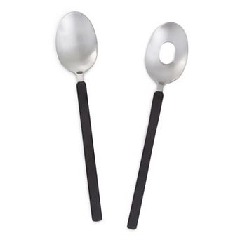 BergHOFF 2 pc Stainless Steel Salad Serving Utensils Duo Set
