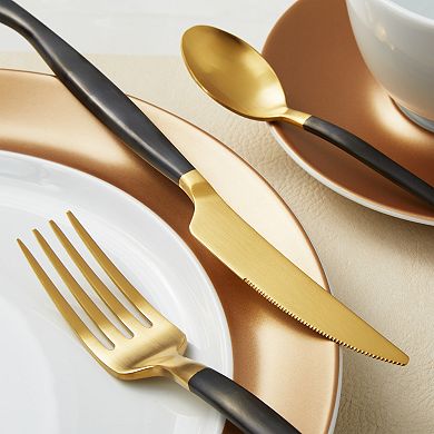 BergHOFF DiNA Evolve 24-Piece Stainless Steel Flatware Set