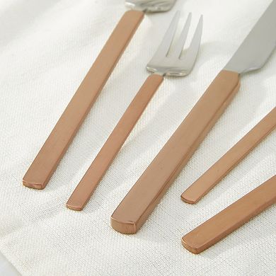 BergHOFF 20-Piece Stainless Steel Flatware Set
