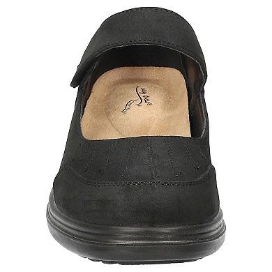 Easy Street Slater Women's Mary Jane Flats with Velcro Closure