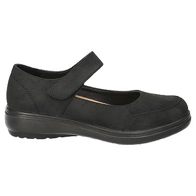 Easy Street Slater Women's Mary Jane Flats with Velcro Closure