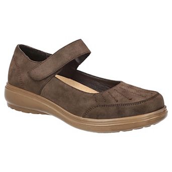 Easy Street Slater Women's Mary Jane Flats with Velcro Closure