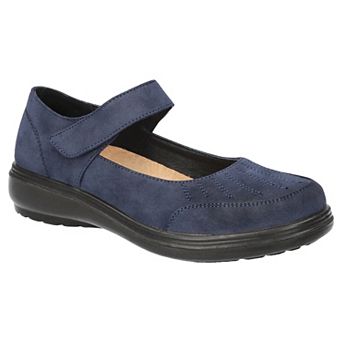 Easy Street Slater Women's Mary Jane Flats with Velcro Closure