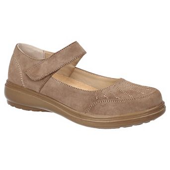 Easy Street Slater Women's Mary Jane Flats with Velcro Closure