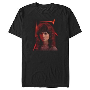 Big & Tall Stranger Things Nancy Poster Graphic Tee