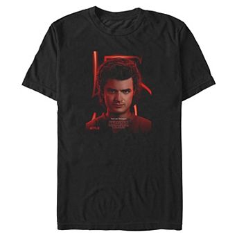 Big & Tall Stranger Things Steve Poster Graphic Tee