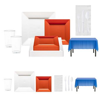 Signature Series Boutique All-In-One Tableware Suite Set for 20 Guests