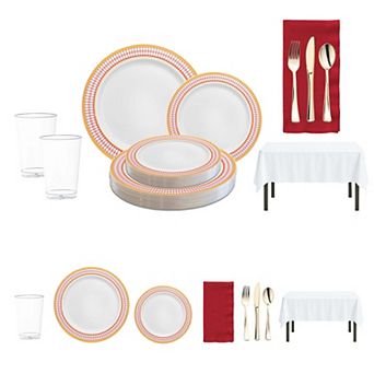 Signature Series Boutique All-In-One Tableware Suite Set for 20 Guests