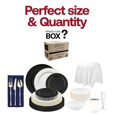 Prestige Grand Event All-In-One Tableware Suite Set for 100 Guests
