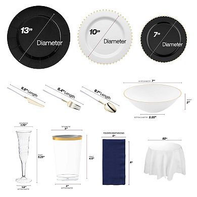Prestige Grand Event All-In-One Tableware Suite Set for 100 Guests