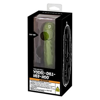 Protocol Yodel-Dill-Hee-Hoo Yodeling Pickle Interactive Toy