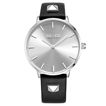 Madison 5522 35mm Watch with Genuine Leather Strap Quartz movement