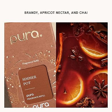 Pura Simmer Pot Brandy & Apricot Nectar Fragrance Refill