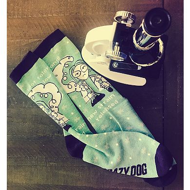 Women's Idiot Tolerance Socks Funny New Strain Released Nerdy Science Stupid People Footwear