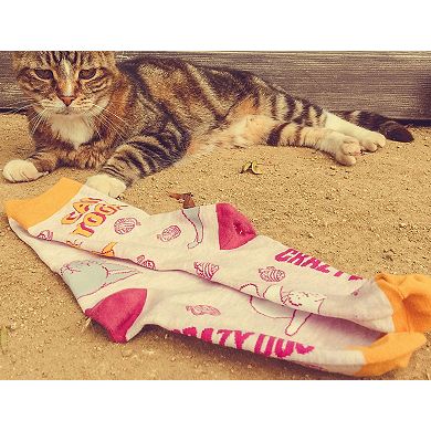 Women's Cat Yoga Socks Funny Stretch Exercise Workout Pet Kitty Lover Graphic Footwear