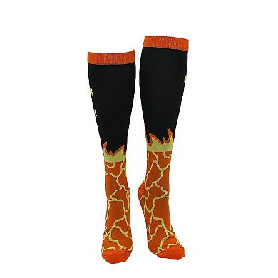 Unisex The Floor Is Lava Funny Game Compression Socks for Men and Women