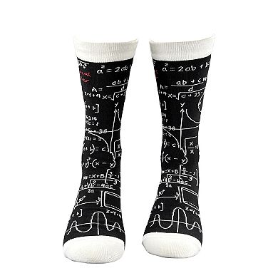 Women's Professional Overthinker Socks Funny Sarcastic Math Graphic Novelty Footwear For Ladies